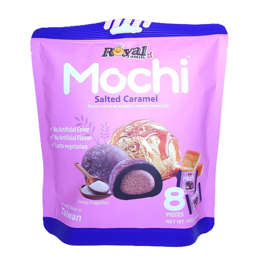 موچی کارامل نمکی رویال فمیلی 120 گرم 8 عددی