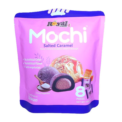 موچی کارامل نمکی رویال فمیلی 120 گرم 8 عددی