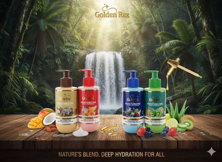 کرم مرطوبکننده دست و صورت و بدن گلدن رکس Golden Rex – مدلهای متنوع