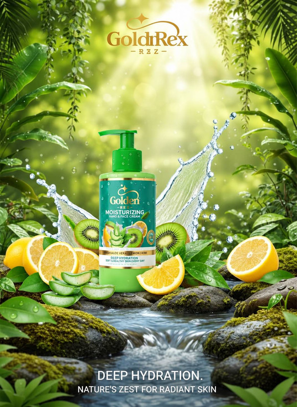 کرم مرطوبکننده دست و صورت و بدن گلدن رکس Golden Rex – مدلهای متنوع