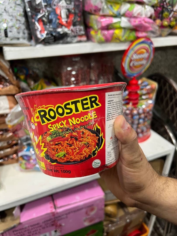 نودل لیوانی تند روستر (Rooster Spicy Noodle) – 100 گرم