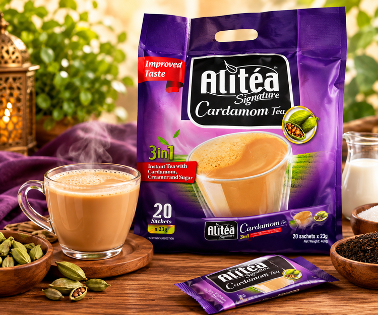 چای فوری هل Alitea Signature Cardamom Tea 3 in 1