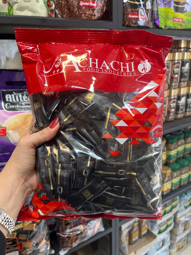 شکلات پذیرایی آچاچی Achachi – فرآورده کاکائویی تلخ، بستهبندی تکنفره(۸۰۰گرمی)