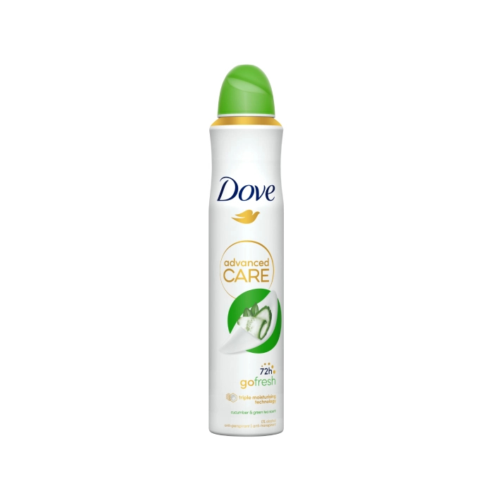 اسپری داو مدل Go Fresh با رایحه خیار زنانه UK حجم 250 میلی لیتر