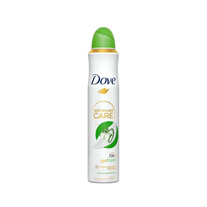 اسپری داو مدل Go Fresh با رایحه خیار زنانه UK حجم 250 میلی لیتر