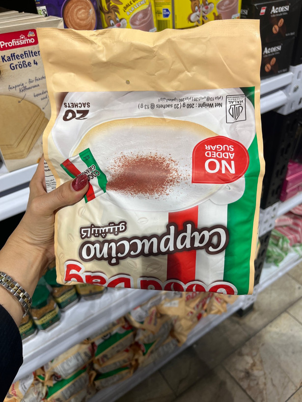 کاپوچینو گوددی Good Day Cappuccino – بسته ۲۰ عددی(بدون شکر)