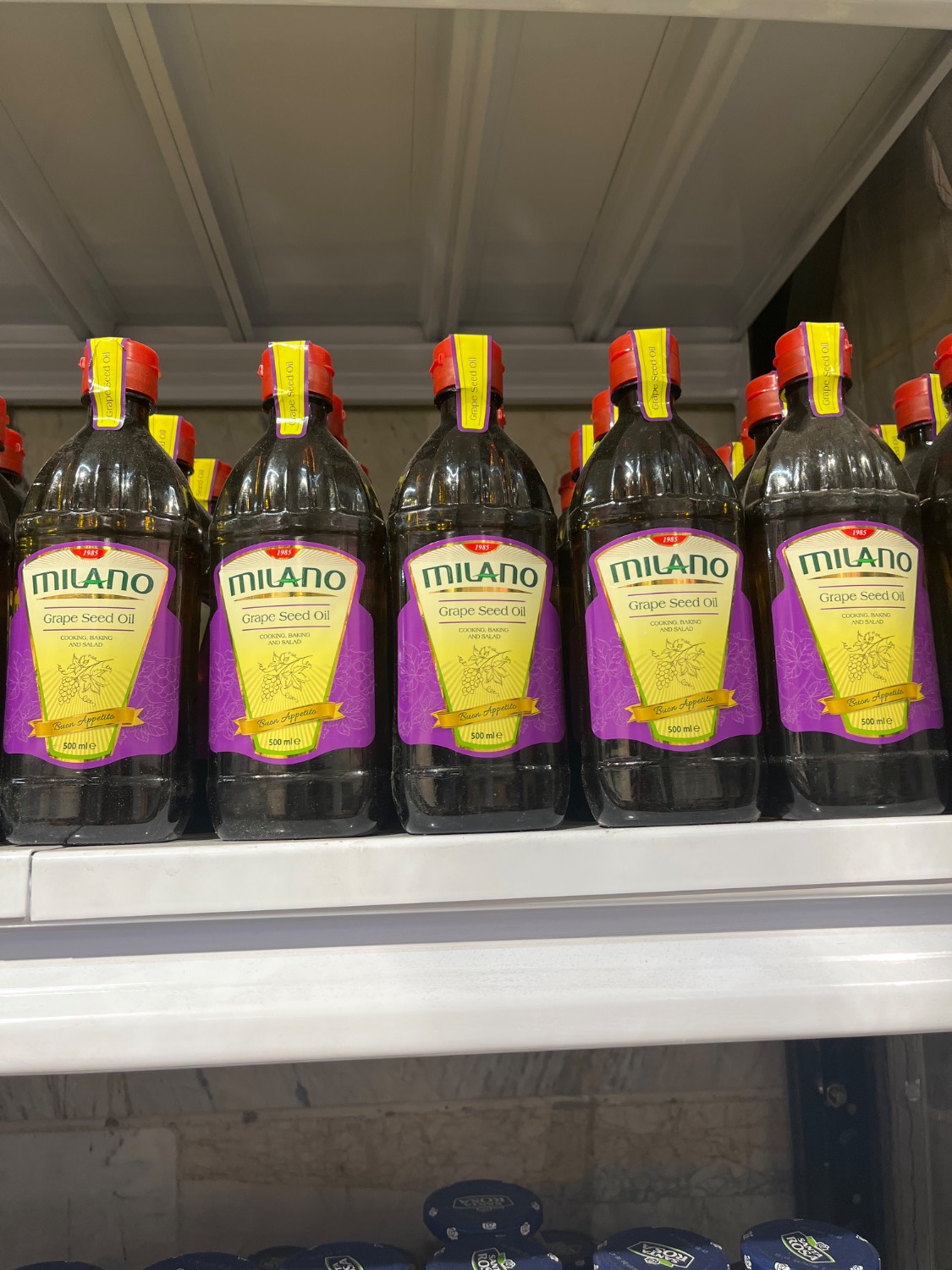 روغن هسته انگور میلانو Milano حجم ۵۰۰ میلیلیتر