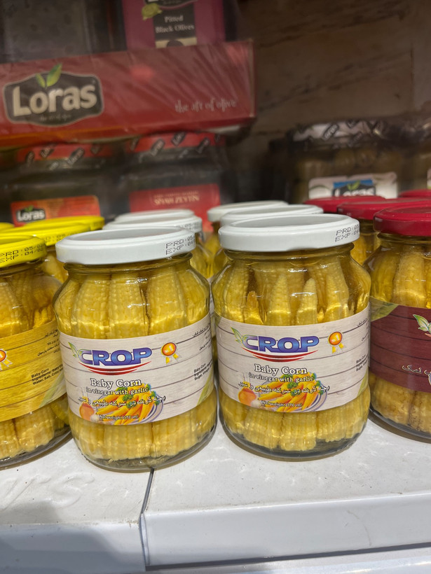 ذرت بیبی 370CROP میلیلیتر | در ۳ طعم(آبنمک و لیمو،سرکه طبیعی و سیر،سرکه و فلفل)