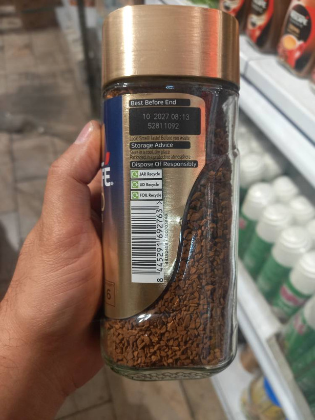 قهوه فوری نسکافه گلد بلند دکف بدون کافئین – NESCAFÉ Gold Blend Decaf(95 گرم)