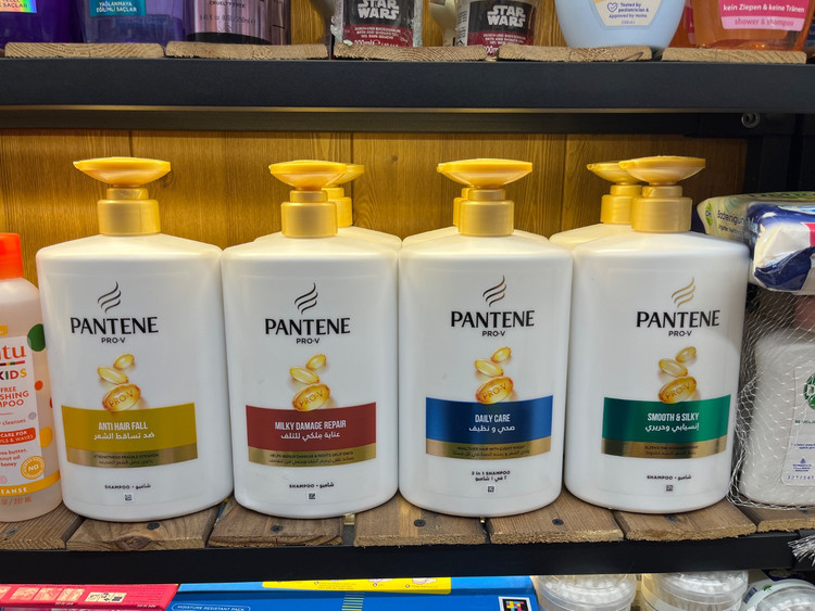 شامپو پنتن Pantene ابریشم کننده مو مدل Smooth & Silky حجم 1000 میل