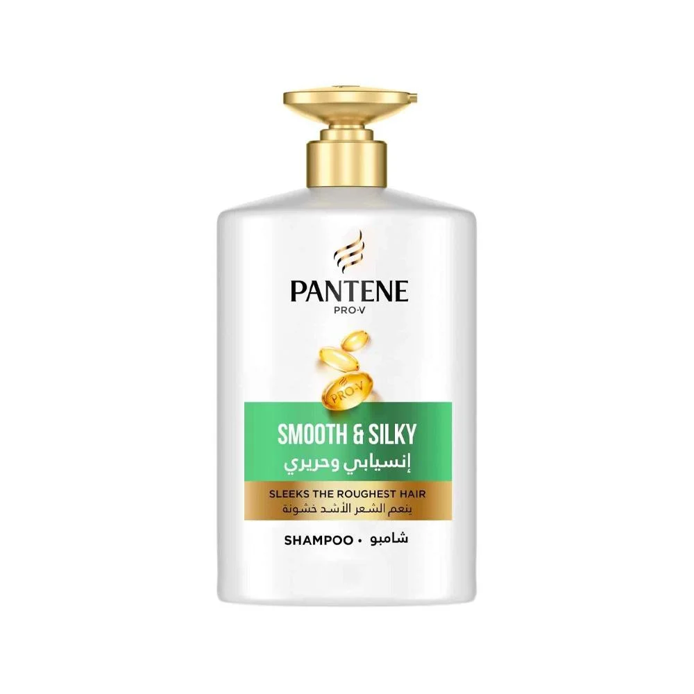 شامپو پنتن Pantene ابریشم کننده مو مدل Smooth & Silky حجم 1000 میل