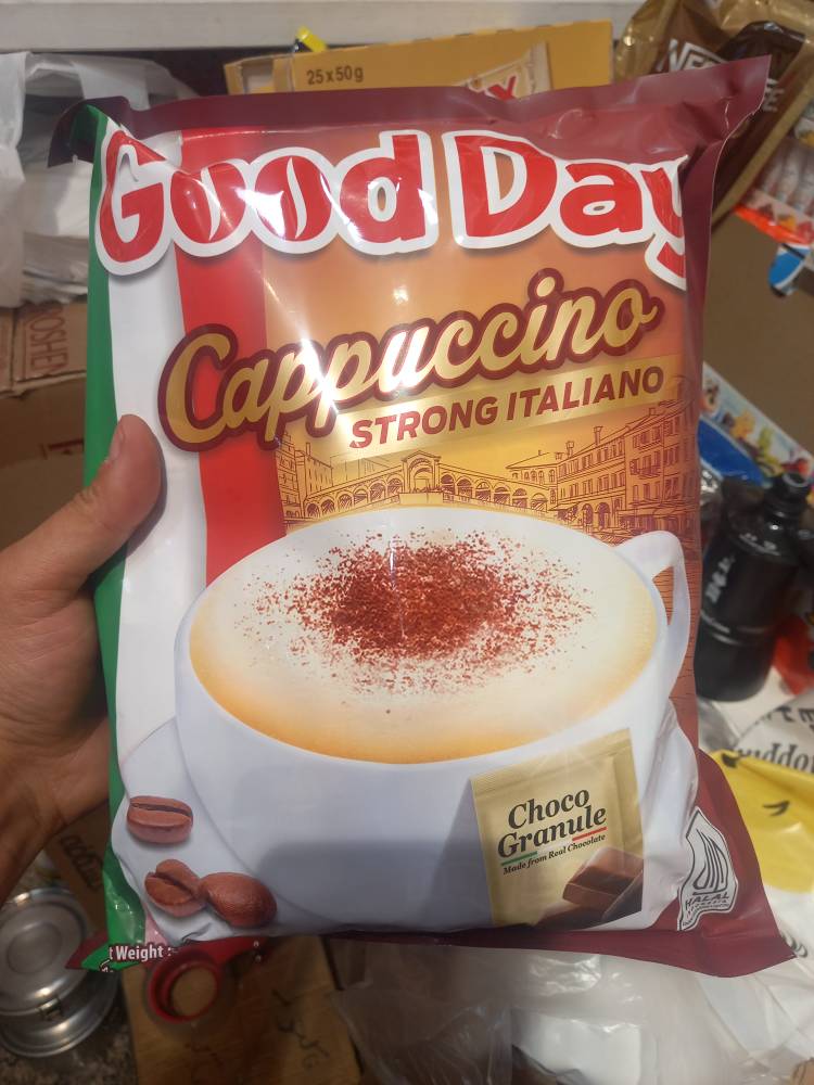 کاپوچینو گود دیGOOD Day استرانگ ایتالیا 500 گرم