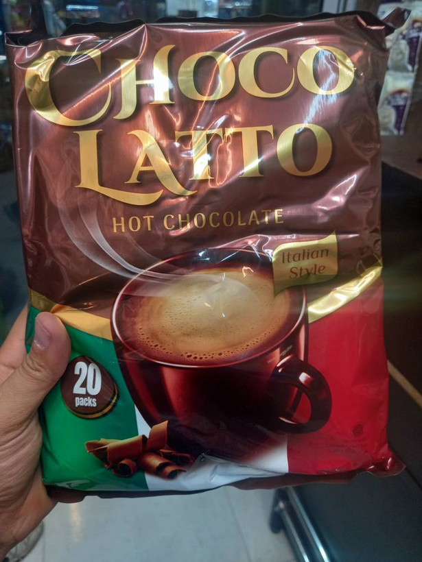 پودر هات چاکلت تورابیکا Choco Latte مدل Italian Style – بسته ۲۰ عددی